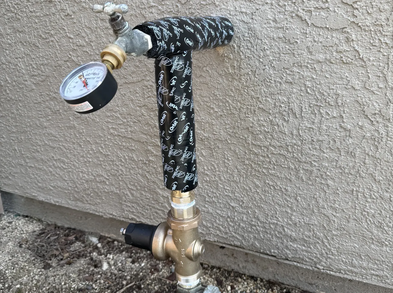 Pressure Regulator Valve (PRV) & Shut off valves